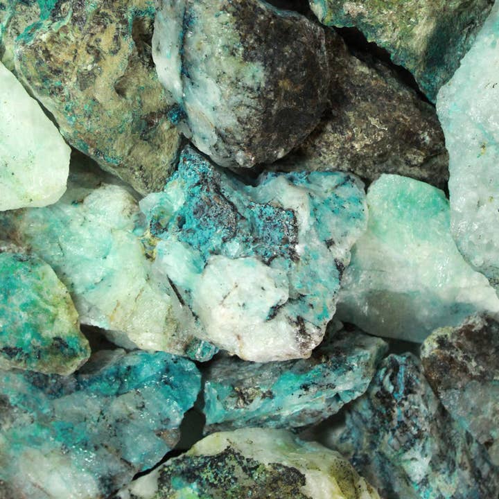 Rough Chrysocolla with Quartz - Peru (1lb) and other Purchase Wholesale chrysocolla. Free Returns & Net 60 Terms on Faire trending on Faire.