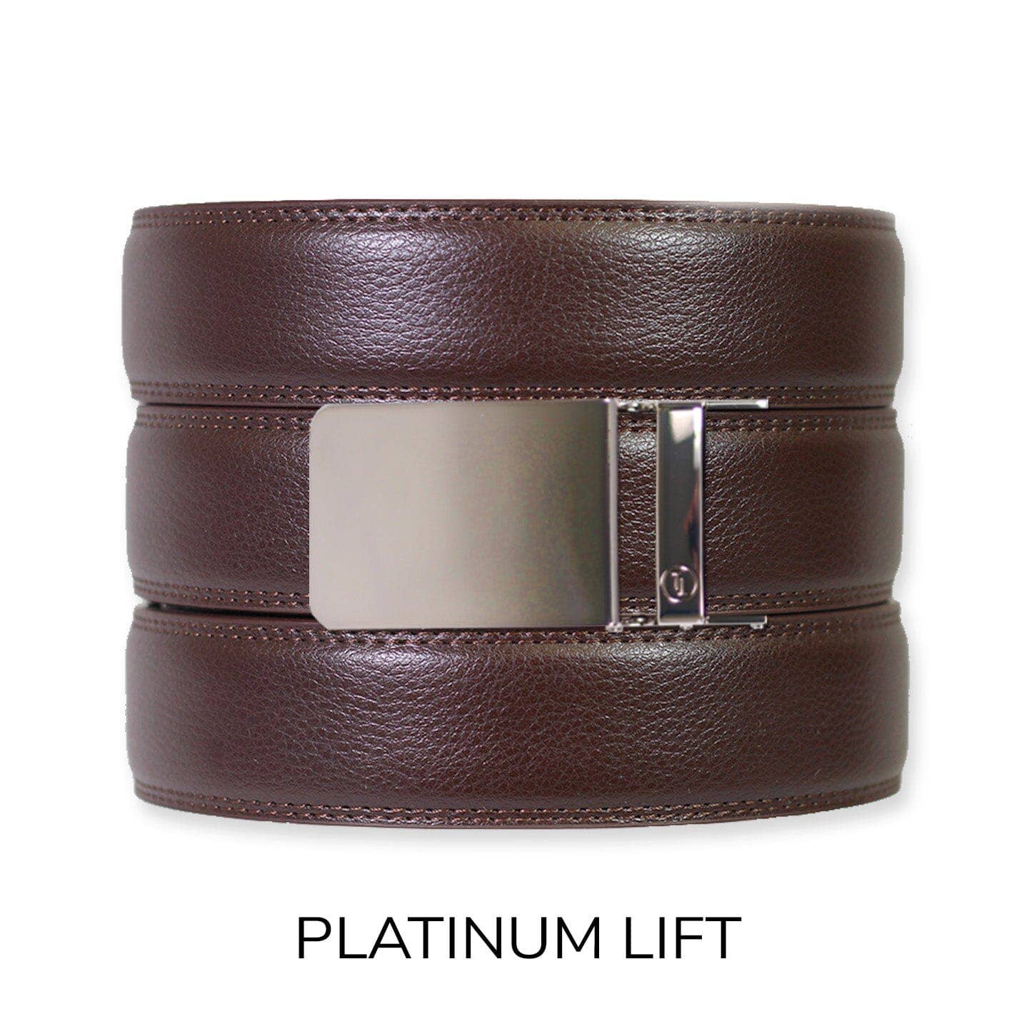 Tough Apparel - Vendita all'ingrosso Cintura - Uomo - Set cintura e fibbia Rachet in pelle Espresso16