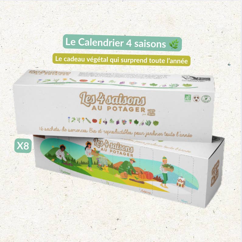 Dr. Jonquille & Mr. Ail - Wholesale Plant Seeds - 4 Seasons Calendar
