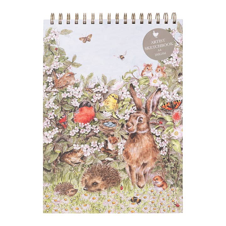 Nature Sketchbook Hedgerow for wholesale by Wrendale Designs