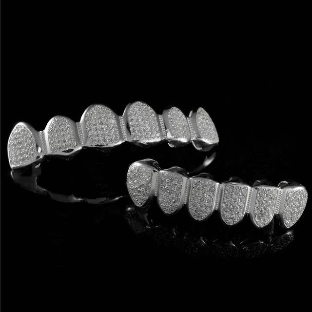 GB Jewelry - Wholesale Jewelry - Men's - 18K Gold Diamond Grillz2