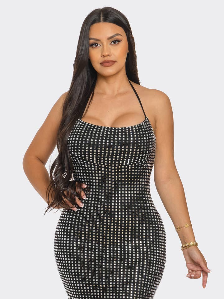 2717C GLITTER ME DRESS for wholesale by SHOP17