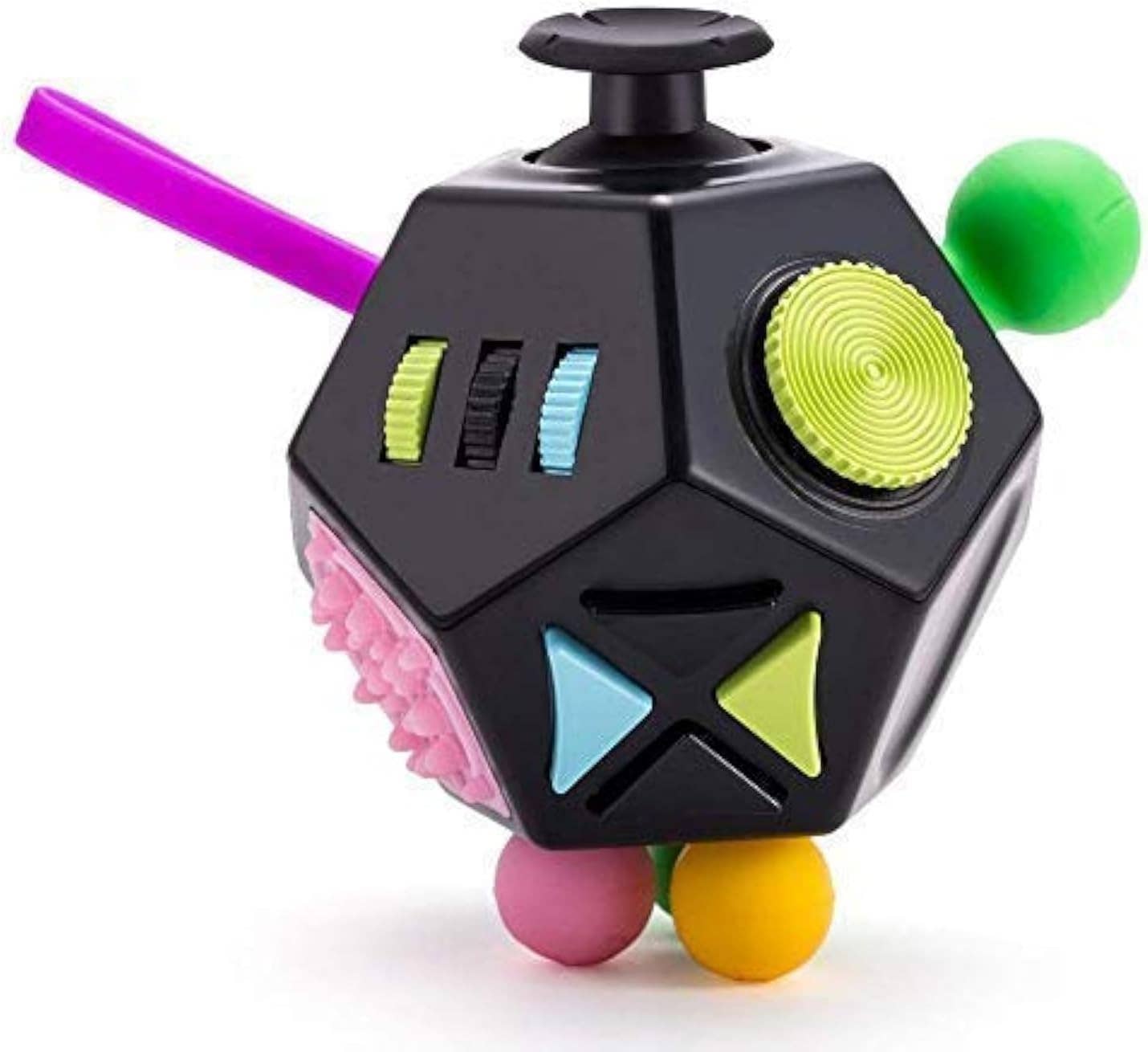 VIGOR - Wholesale Fidgetspeelgoed - Kinderen - VIGOR Dodecagon Fidgetkubus met 12 zijden tegen angst en stress7