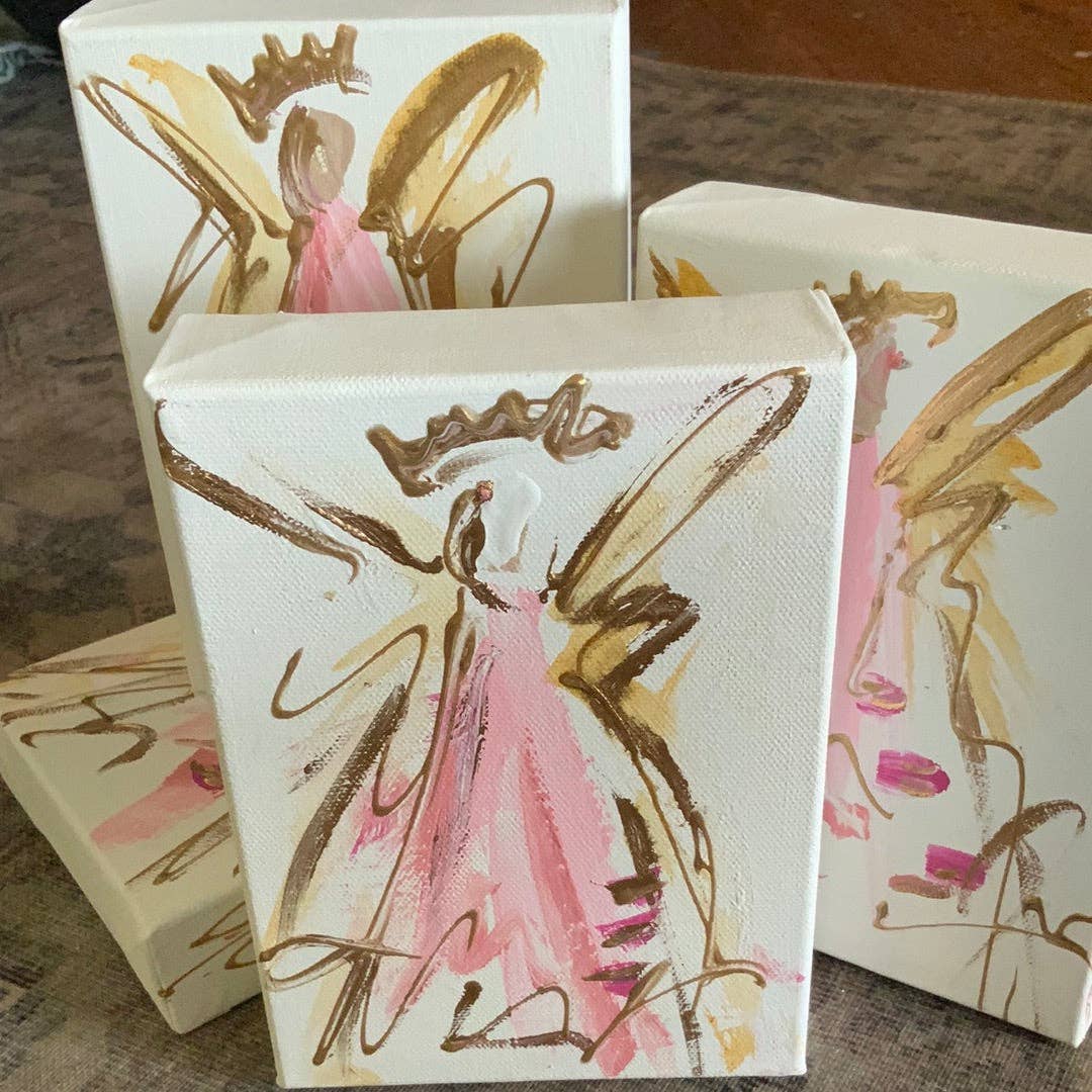 The Painted Petal - Wholesale Painting/Drawing - Pink Angel1