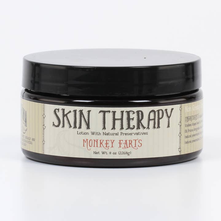 Monkey Farts Skin Therapy Lotion 8 oz for wholesale by Varina Soap