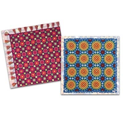 Crochet Birghts Mini Card Pack of 10 - Janie Crow (SALE) for wholesale by Emma Ball Ltd