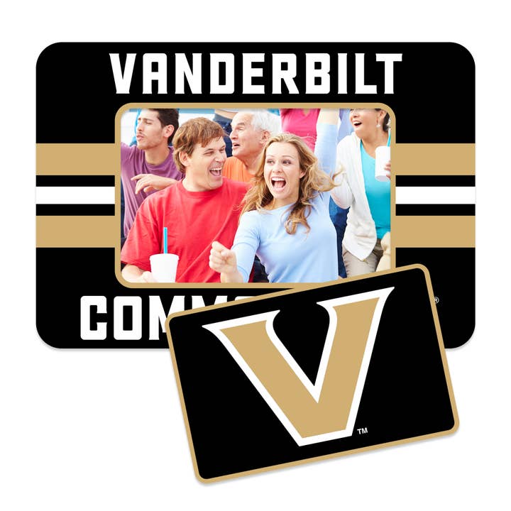 Rico Industries - Wholesale Magnet - NCAA Vanderbilt Commodores Set Magnetic Picture Frame1