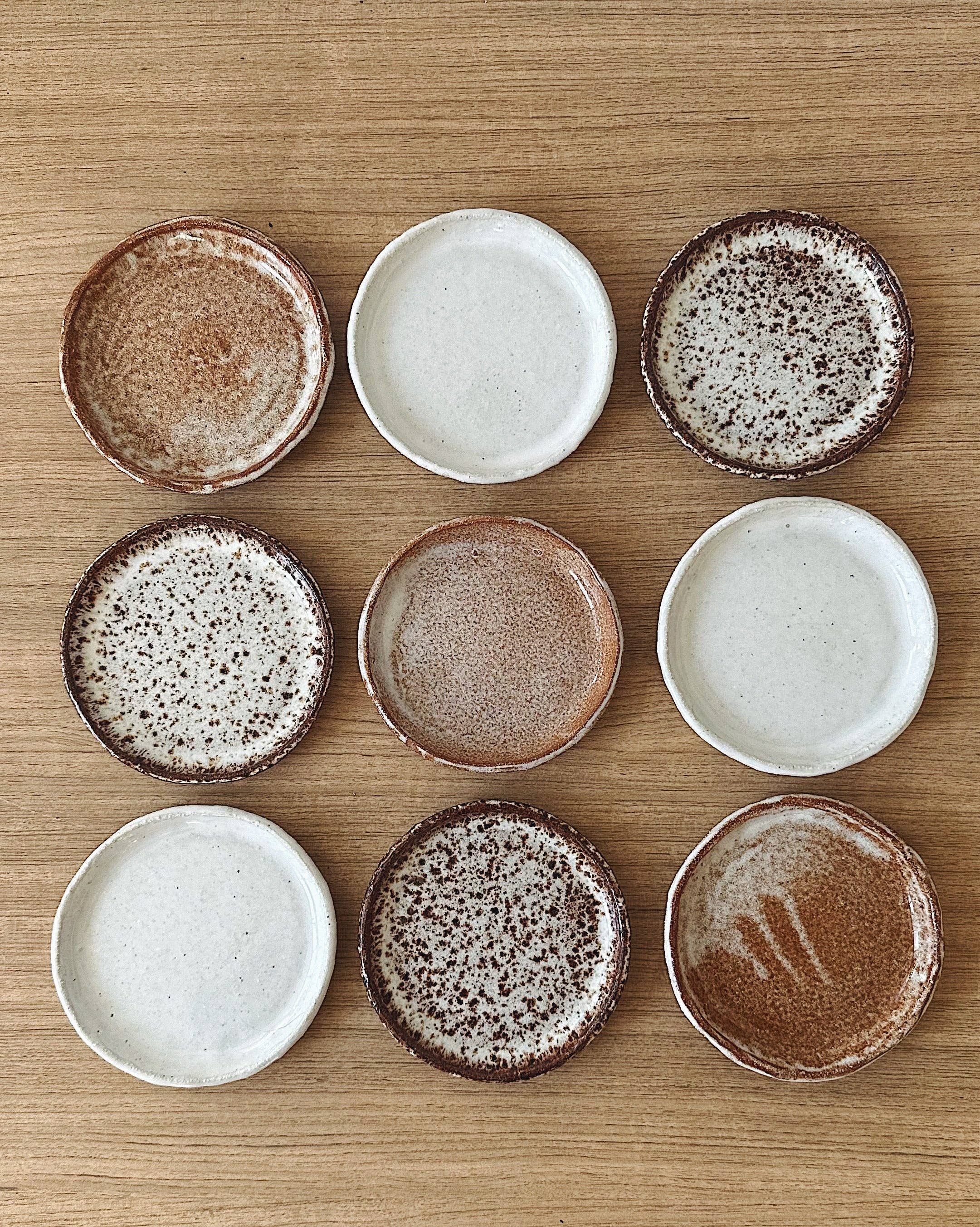 Jenn Johnston Ceramics - Wholesale Decorative plate/dish/bowl - small plates - white5