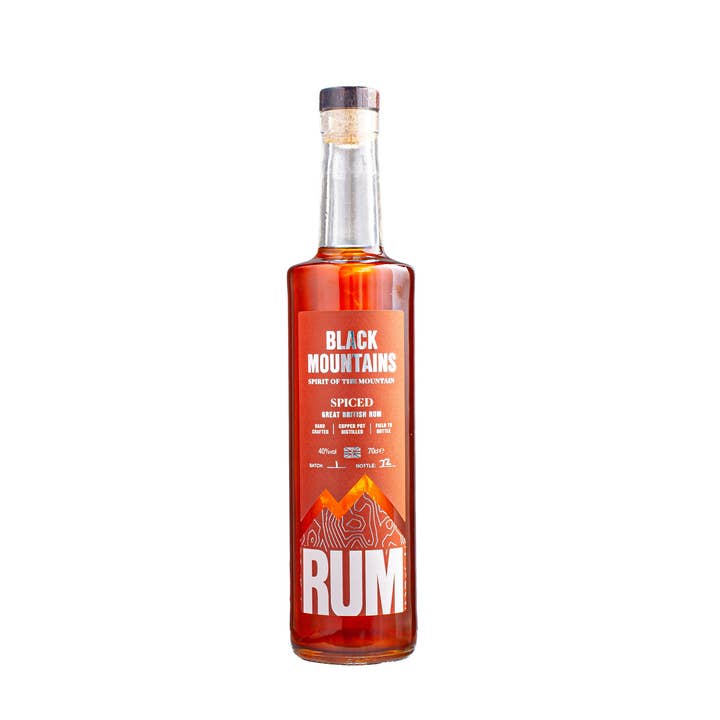 Spiced Rum for wholesale by Black Mountains Botanicals