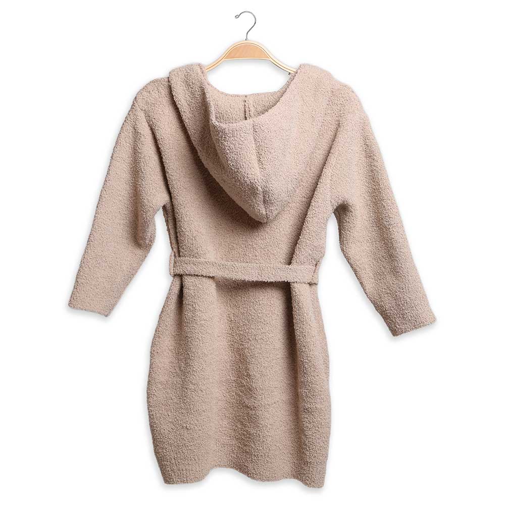 Sensibling Corp. - Wholesale Robe - Kids - Kids Solid Color Hooded Cozy Robe
1