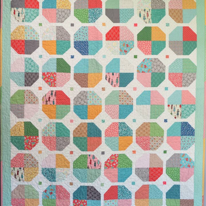 Purple Daisy Quilt Designs - Wholesale Quilt - Patricia Quilt Pattern11