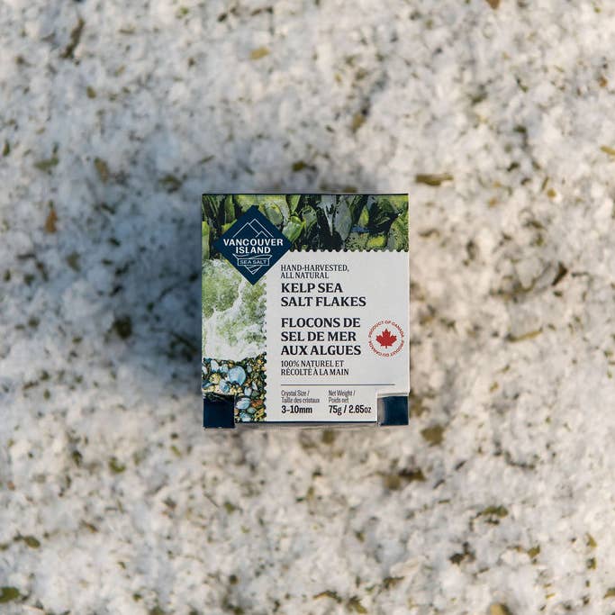 Vancouver Island Sea Salt - Vendita all'ingrosso Sale - Tutti i fiocchi di sale marino di alghe naturali