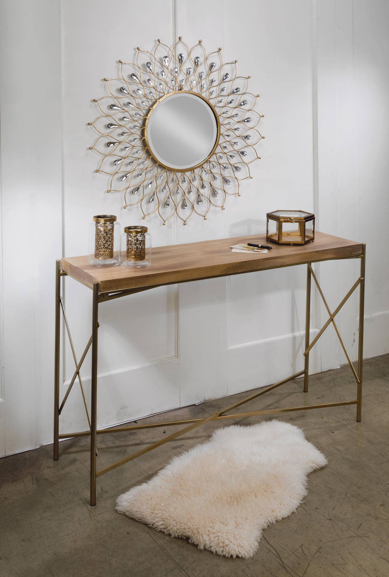 Tripar International - Vendita all'ingrosso Specchi da parete - StarBurst in metallo da 35" con specchio4