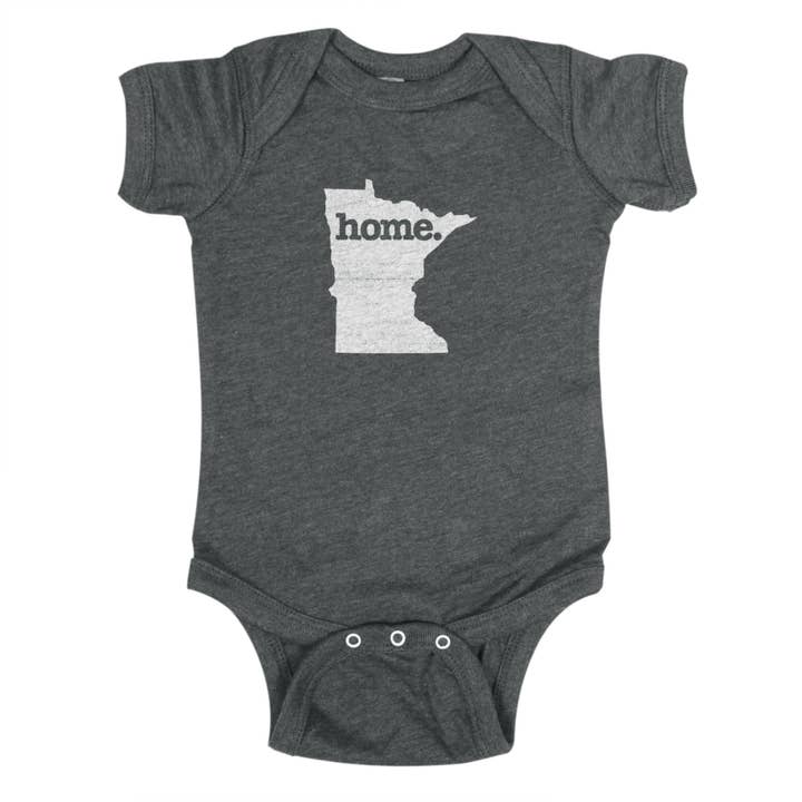 home. Baby Bodysuit - Minnesota for wholesale by Home State Apparel