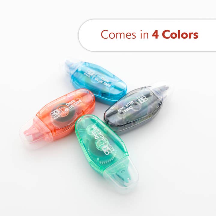 BAZIC Products - Wholesale Glue - Permanent Dots Glue Tape 8.4 mm x 8 m4