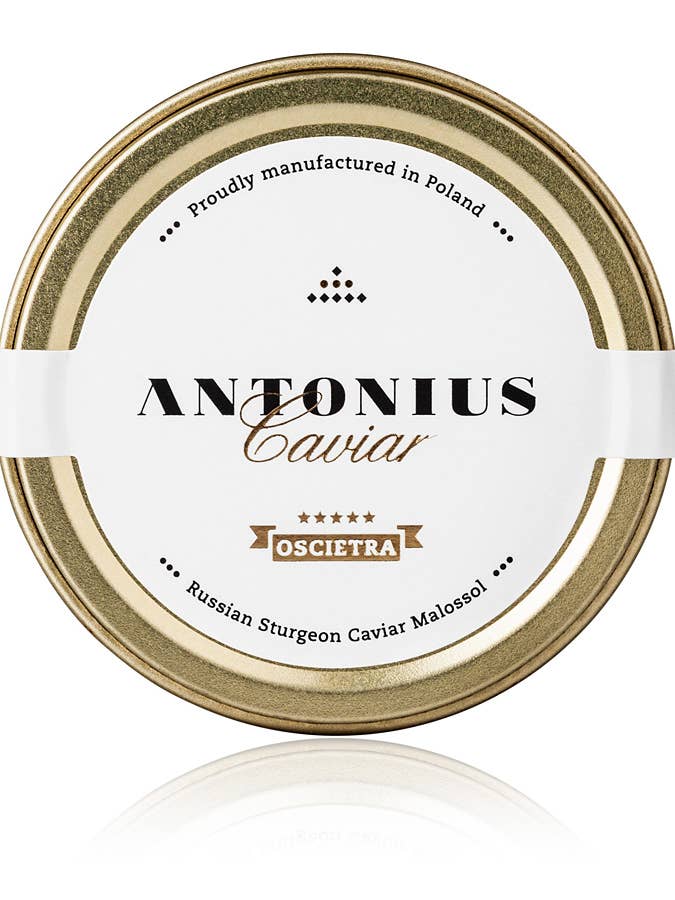 Antonius Caviar: 5-star Osetra 30g for wholesale by Antonius Caviar