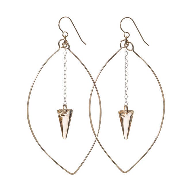 Erin Øreringe Lille for engroshandel hos Kenda Kist Jewelry