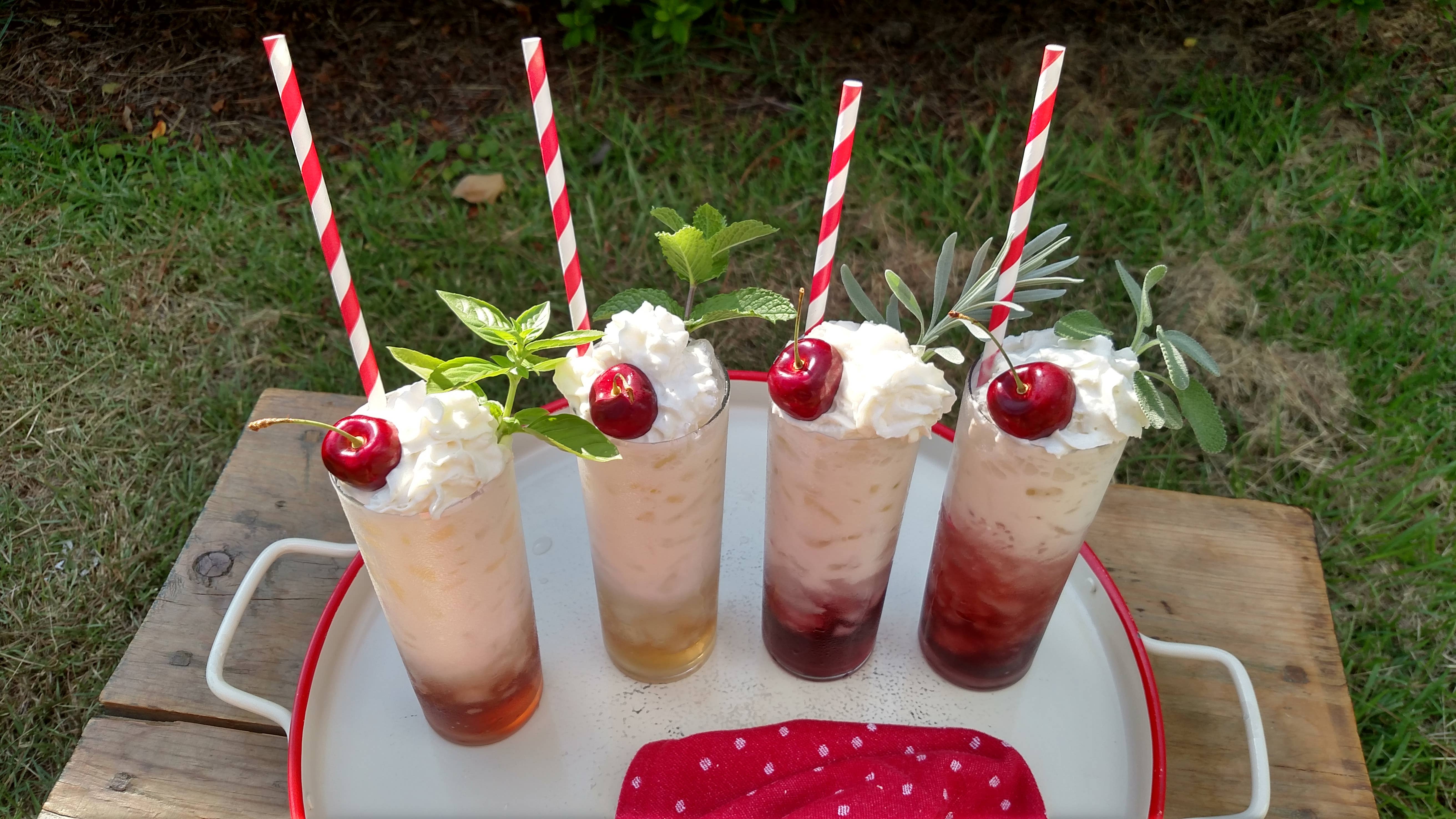 Sallie's Greatest - Venta al por mayor Preparado/sirope para cóctel - 5 oz. Jarabe simple de arándanos y lavanda5