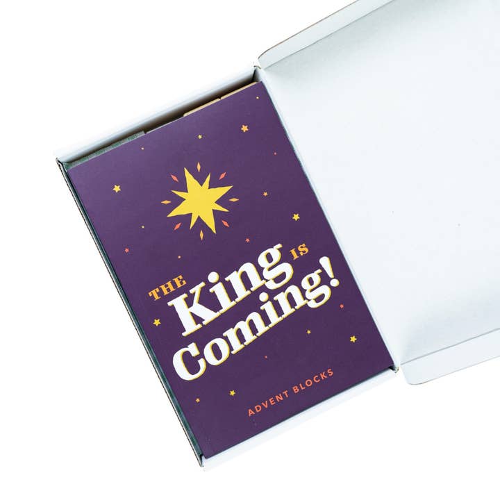 GoodKind - Wholesale Advent Calendar - Advent Blocks - 1 inch set: Church Program5