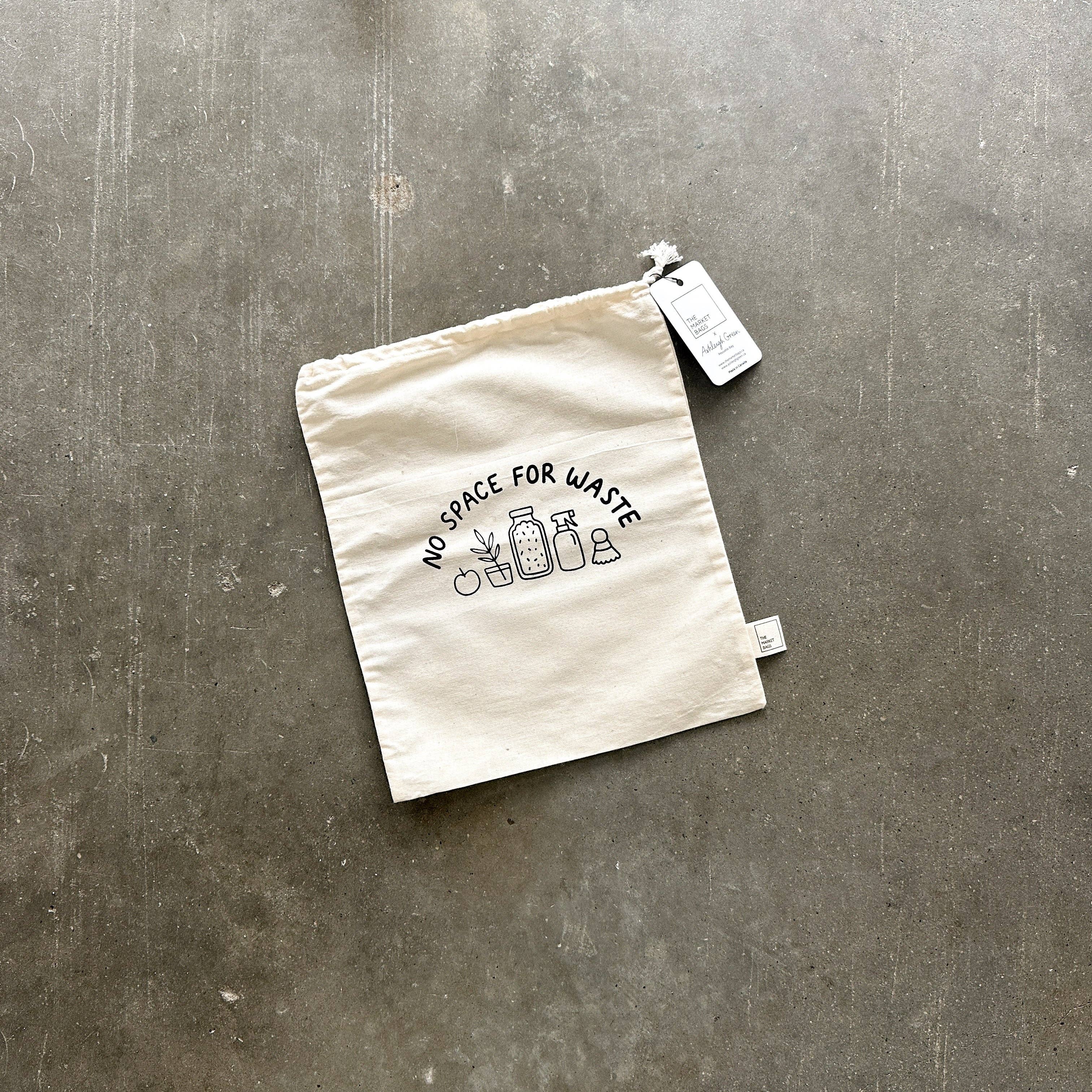 The Market Bags - Vente Sacs de course/à provisions - Pas de place pour les déchets Sac en vrac