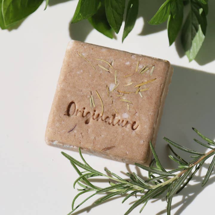 Originature - Wholesale Shampoo Puck/Solid Shampoo - Hair Growth Solid Shampoo - Rosemary & Quinoa Protein (Better Than Rice Shampoo Bar)