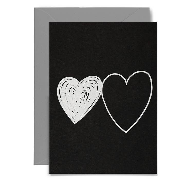 TWO HEARTS - various colours for wholesale by Me & Amber