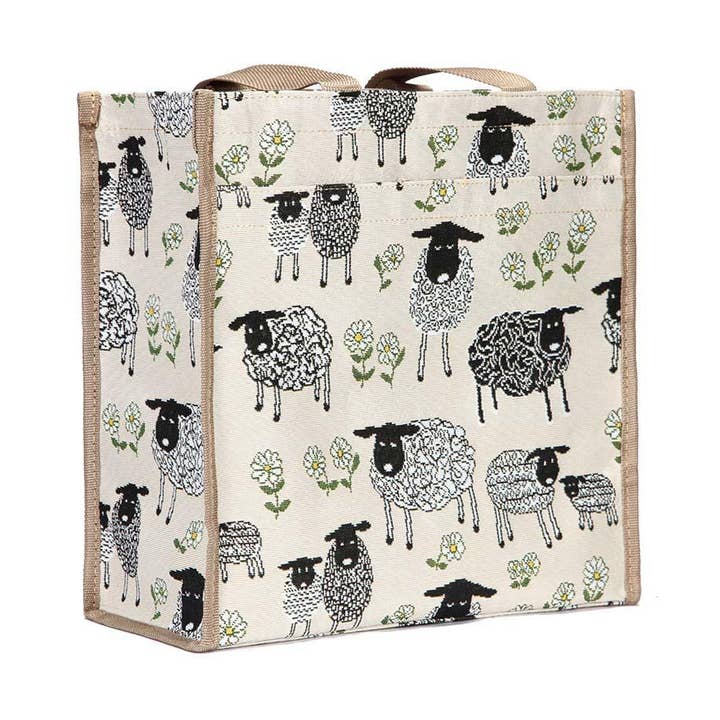 SHOP-SPLM | SAC CABAS EN AGNEAU PRINTANIER pour la vente par SignareArt