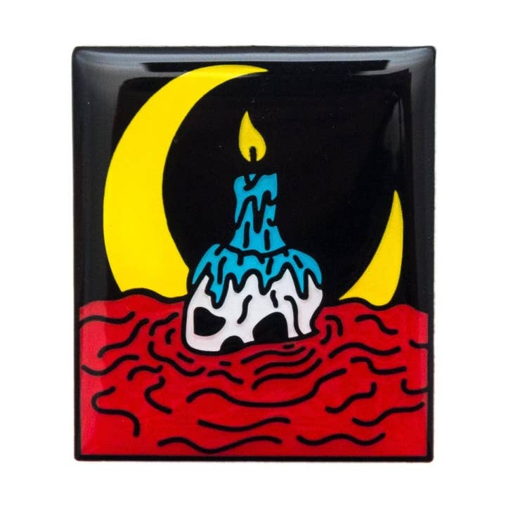 Kerzenstecker mit Totenkopf für den Großhandel von Pretty Bad Co