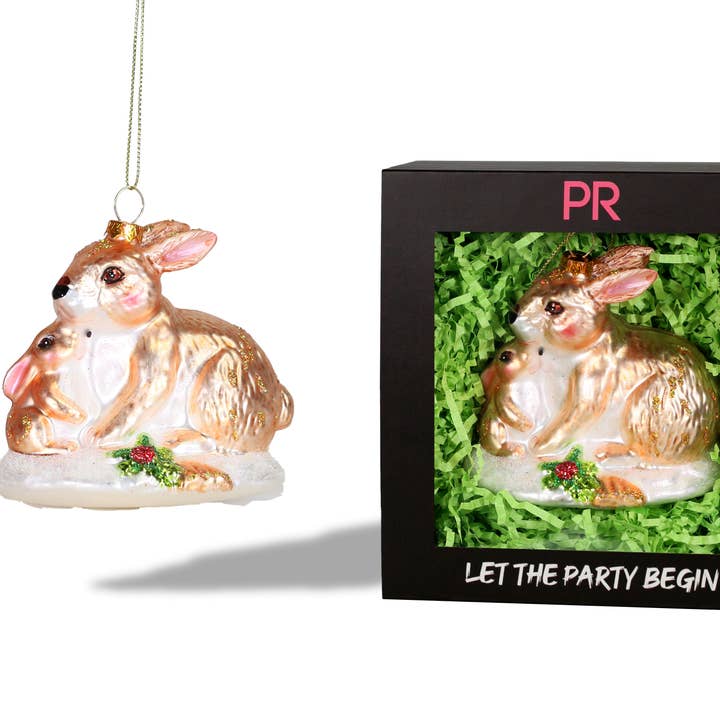 Party Rock | Kanin- och babyglasprydnad för wholesale av Party Rock Ornaments