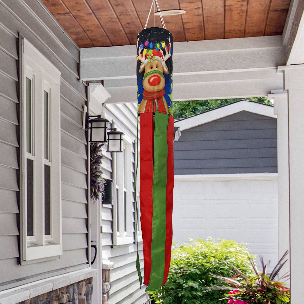 Briarwood Lane - Wholesale Wind Chime - Festive Reindeer Wind Spinner1