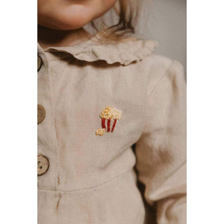 La Petite Alice - Wholesale Embroidery/Cross Stitch Supplies - Circus Popcorn (2x2.6cm) | Handmade Embroidery