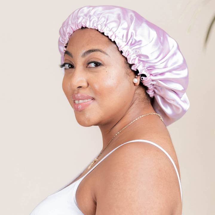 Glow by Daye - Wholesale Sleep Cap / Bonnet - Women's - G x D Adjustable Satin Bonnet45
