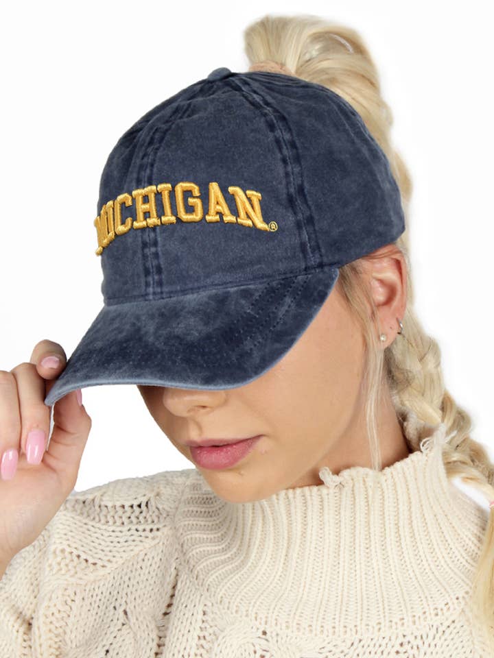 University of Michigan Ponyflo Officially Licensed Collegiate Hat and other Purchase Wholesale university of michigan. Free Returns & Net 60 Terms on Faire trending on Faire.
