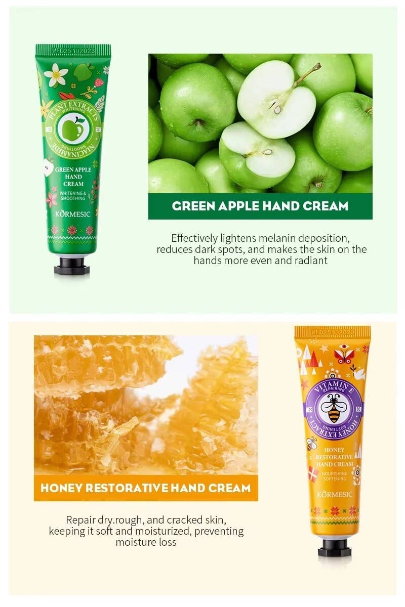ASSORTED  ,.._ Natural Scent Moisturizing Hand Cream Set (1set = $5) for wholesale on Faire3