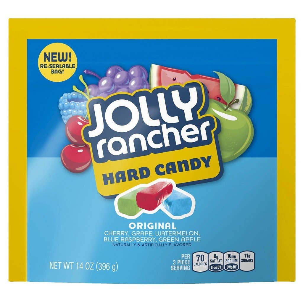 Shop The King - Wholesale Hard Candy - Jolly Rancher Ranch Asst Sup 14 oz Single Bag1