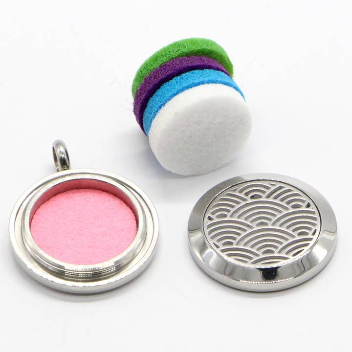 Zen'Arome - Wholesale Aromatherapy Necklace - Zen Wave Aromatherapy Diffuser Necklace