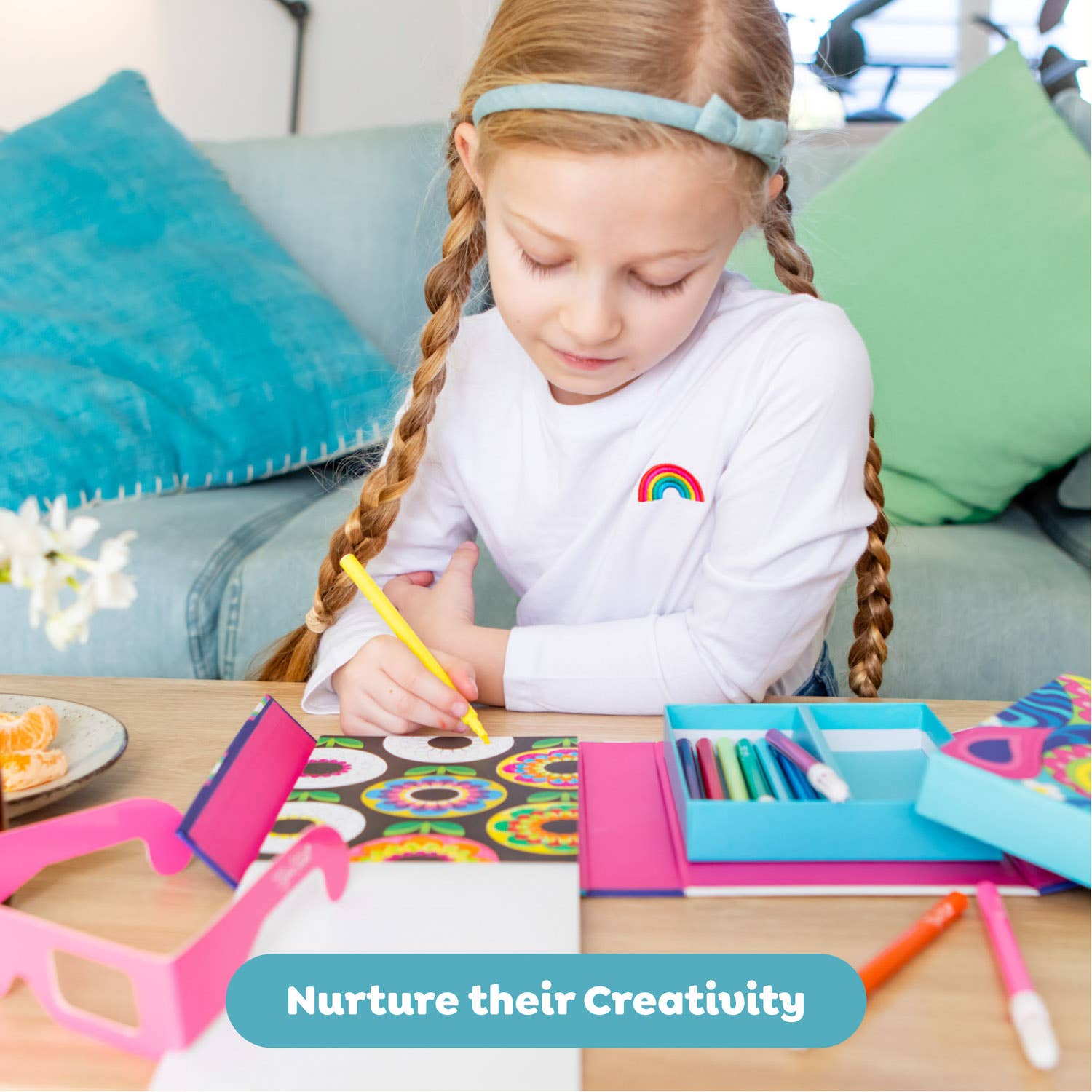 Tiger Tribe - Wholesale Coloring & Activity Book - Kids & Baby - 3D Coloring Set - Rainbow Dreams2