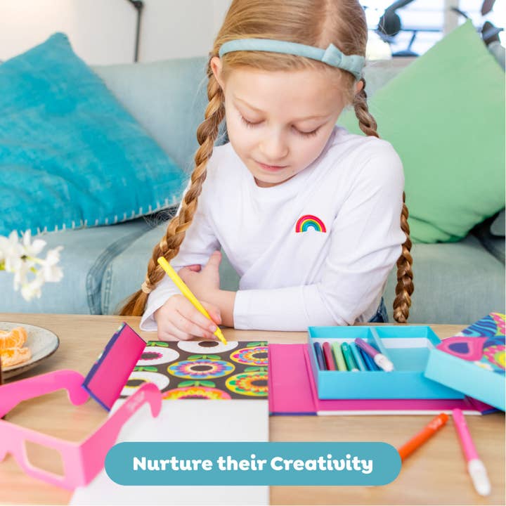 Tiger Tribe - Wholesale Coloring & Activity Book - Kids & Baby - 3D Coloring Set - Rainbow Dreams2