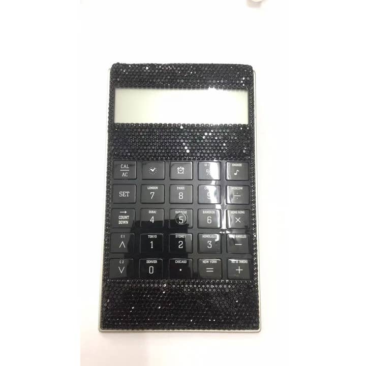 Ole - Vendita all'ingrosso Calcolatrice - Calcolatrice con strass fatta a mano MIS0888
