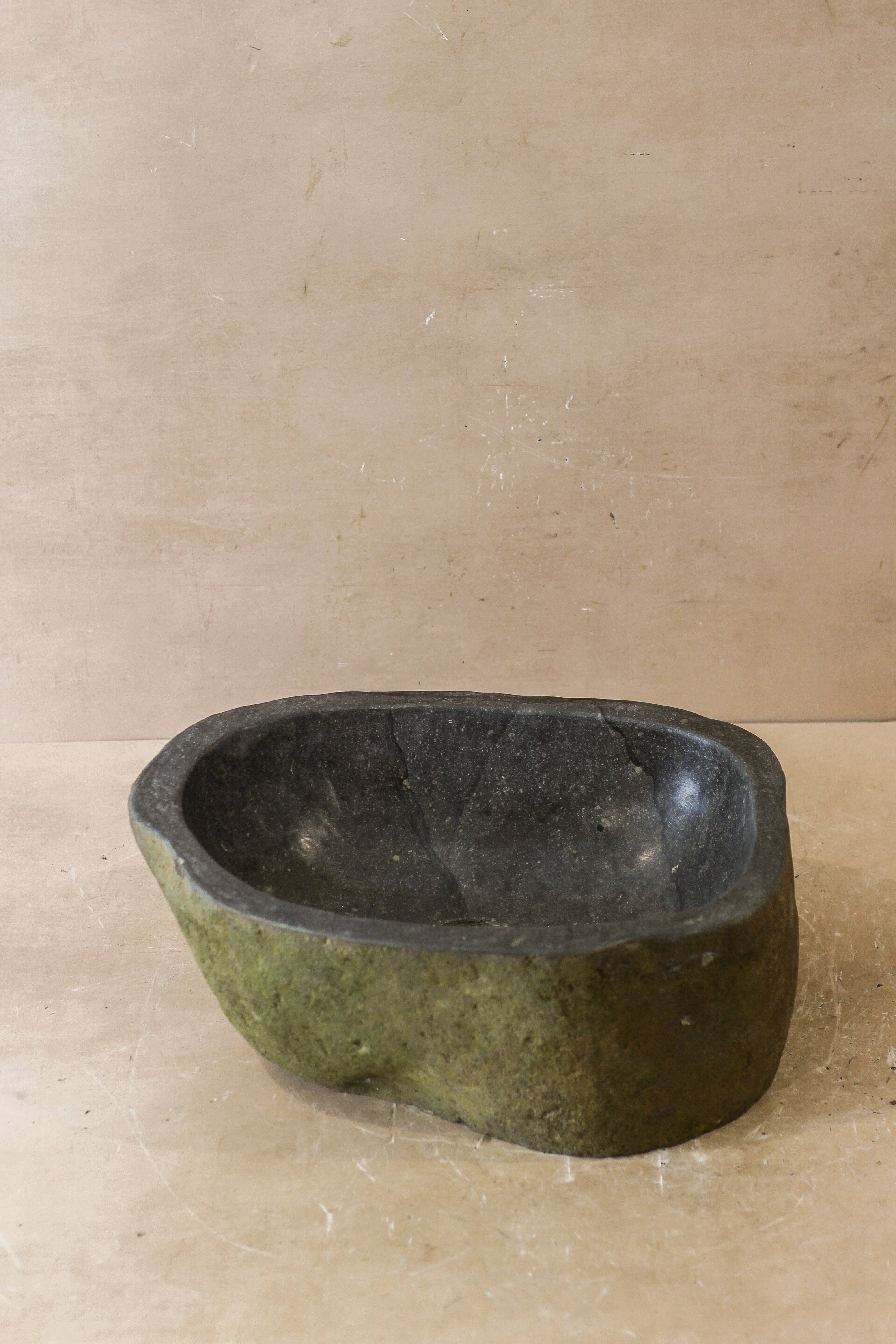 Botanical Boys - Wholesale Bathroom Accessory Set - Riverstone Wash Basin Sink - no 74