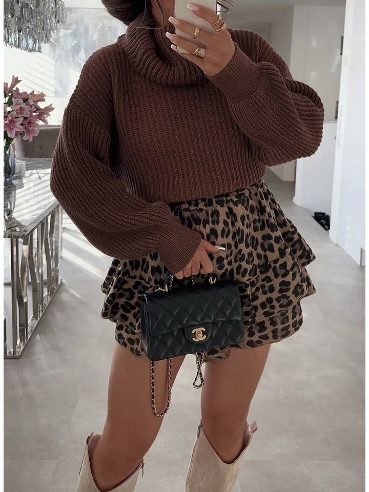 ESTEE BROWN - Wholesale Knit Sweater - Women's - Turtleneck sweater - 1131