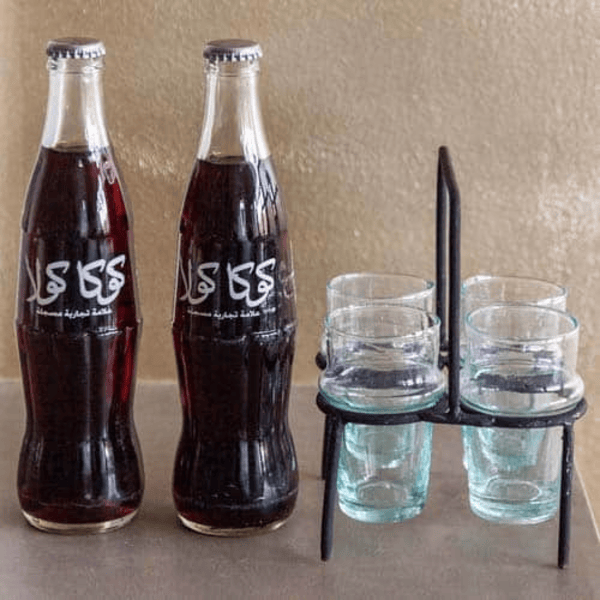 High crafty - Wholesale Drinking Glass/Cup - Authentic Moroccan Beldi Tea Glasses – Set of 6 Handblown Gl7