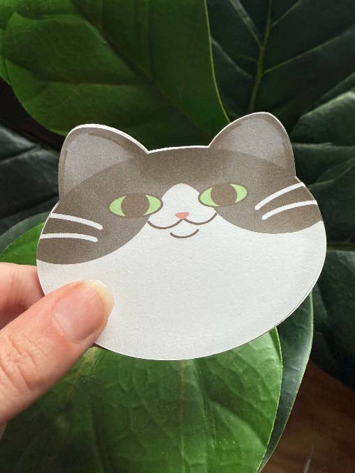 Cat Shaped Memo Pad for wholesale by megoogs draws
