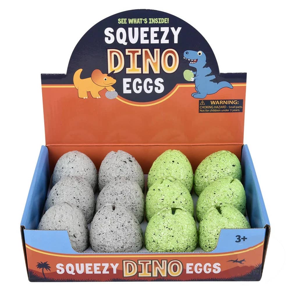 JSBlueRidge Toys - Wholesale Squishy Toy - Kids & Baby - Dinosaur Squeeze Squishy Soft Egg Kids Toy5
