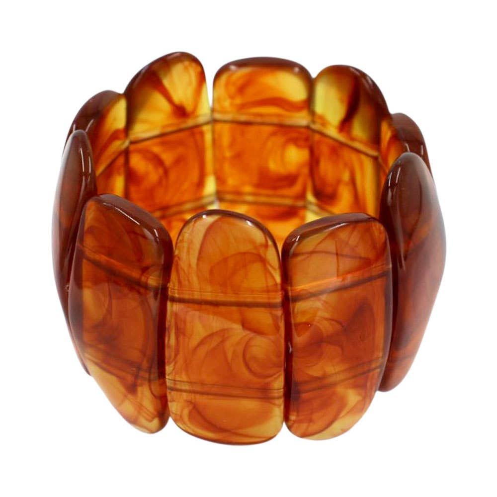 Sensibling Corp. – Pulseira por atacado – Pulseira Larga Marmoreada Esticável em Negrito17