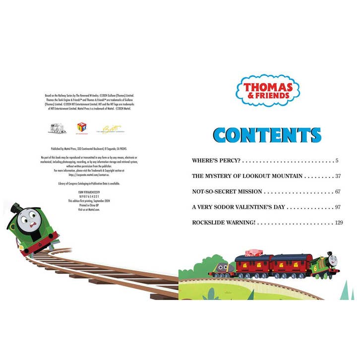 Simon & Schuster - Wholesale Preschool Book (3-5) - Thomas & Friends: 5-Minute Stories by Mattel1