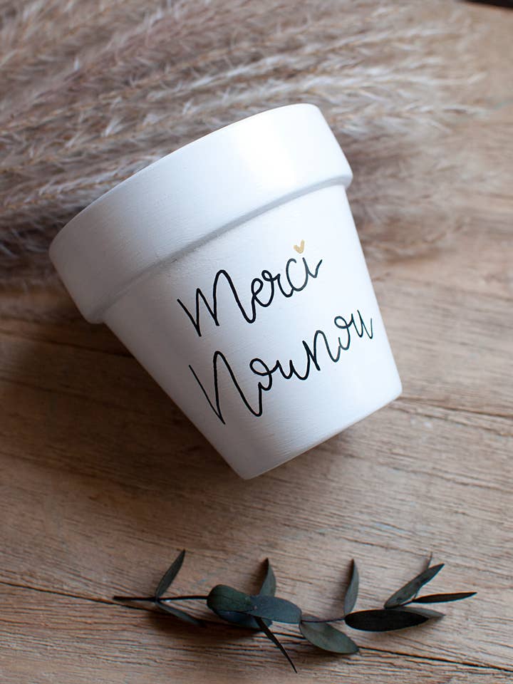 Terrakottakrukke / blomsterpotte: Tak til Nounou for engroshandel hos Happypots.fr