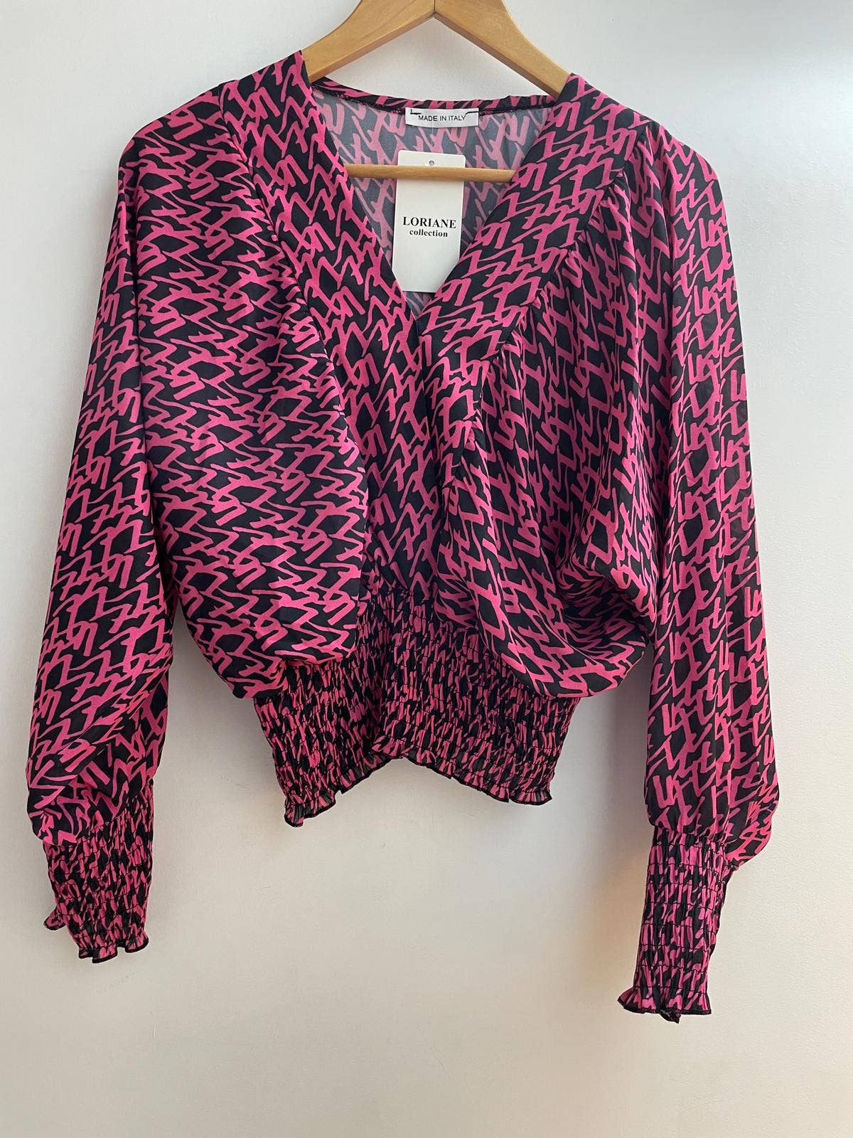 LORIANE - Venta al por mayor Blusa - Mujer - Blusa estampada de talla única 210884