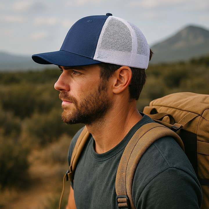 PNW Apparel - Wholesale Truckerpet - Uniseks - El Capitan Yosemite Truckerhoed