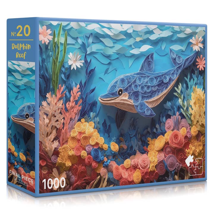 No. 20 - Dolphin Reef for wholesale by Final Piece Puzzles